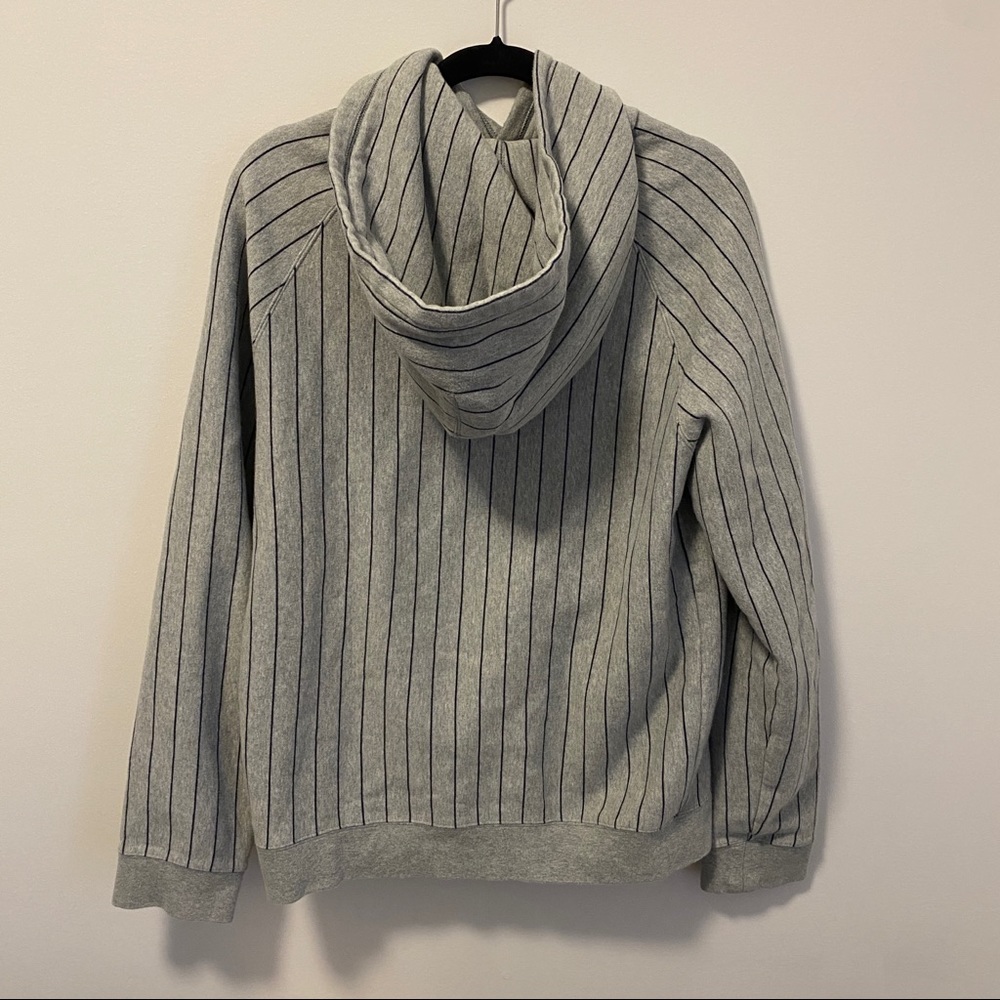 OVO Pinstripe Hoodie Mens Large - Picture 2 of 4